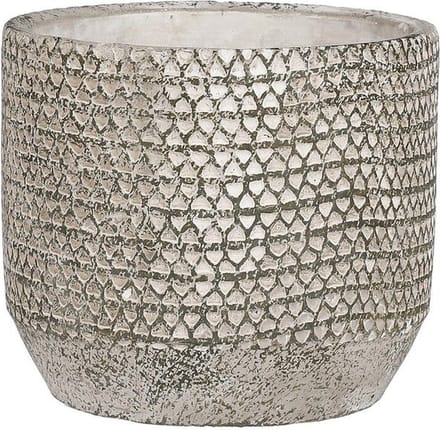 MICA DECORATIONS JACK BLOEMPOT - H10,5 X Ø12,5 CM - GROEN