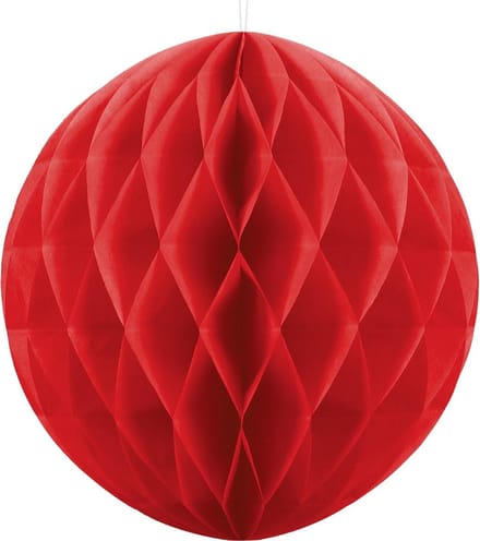 Honeycomb Bal Rood 30cm