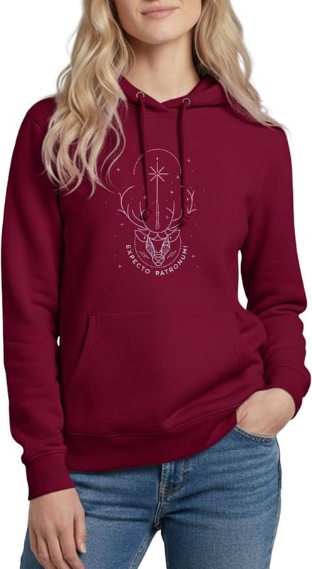 Harry Potter Hert Patronus Expecto Patronum Hoodie Dames