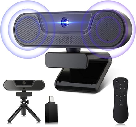 CLVP® Webcam Voor PC – Streaming Camera – Camera Met Microfoon