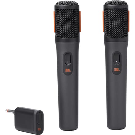 JBL Draadloze Microfoon - Geschikt voor JBL PartyBox - Microfoon voor PartySpeakers - 2 stuks