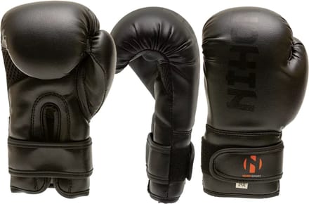 Nihon bokshandschoenen kinderen | Zwart | diverse maten (Maat: 8OZ)