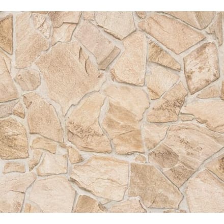 NATUURSTEEN BEHANG | industrieel - Beige Bruin - A.S. Création Elements 2