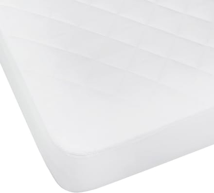 Fibre matrasbeschermer gewatteerd, ademend, katoen, kingsize bed, 120 x 190 cm