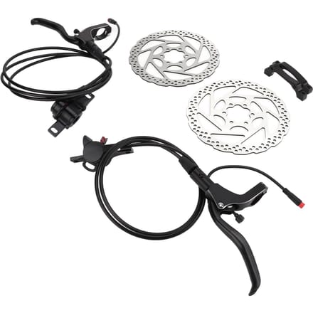 ZTTO Elektrische Fiets Uitschakeling Hydraulische Remset Oliedruk Schijfrem Klauwen voor Opvouwbaar black