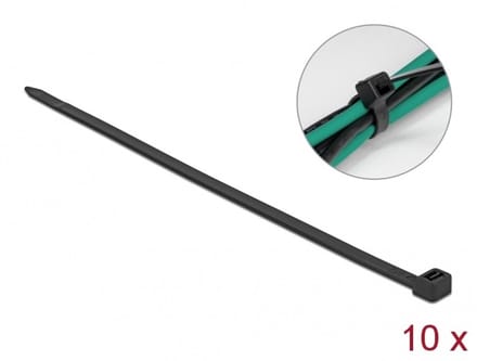 Delock Cable Ties L 920 x W 9 mm 10 pieces black