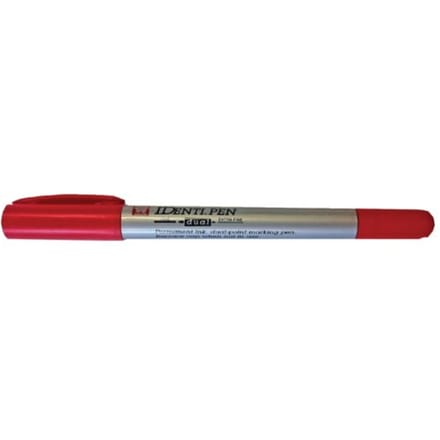 Viltstift sakura identi-pen multifunctioneel rood