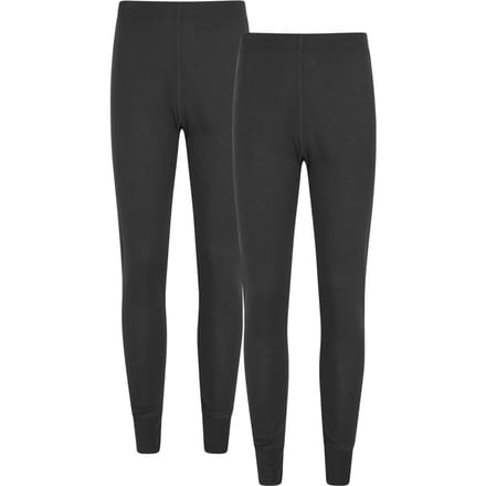 Mountain Warehouse Dames/Dames Talus Thermische Base Layer Legging (Set van 2) (Zwart)