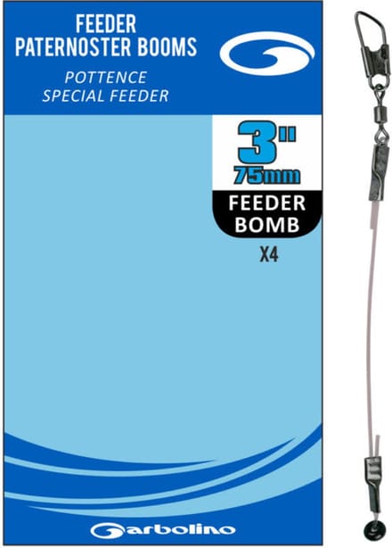 Garbolino Afhouder Feeder Paternoster Boom (3 pcs) - Maat : 4 - 100mm