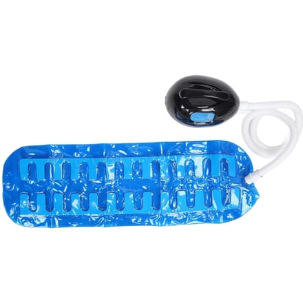 Tapis de Bain Moussant Électrique Massage Corps Entier 3 Vitesses Bain Moussant Machine Thermale avec 3 US Plug blue
