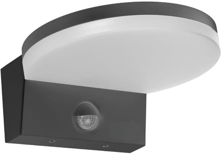 DnA® Buitenlamp - Buitenlamp met Bewegingssensor - Buitenlamp met Sensor - Grijs - 18cm x 18cm x 7cm