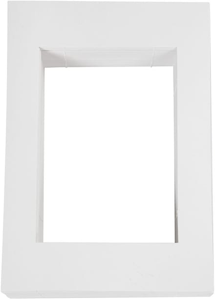 Creotime Passepartout lijsten, afm 19,8x28 cm, wit, A5, 100 stuks