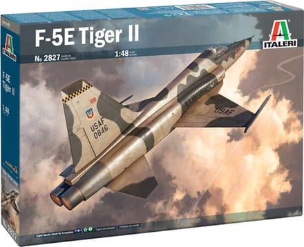 Italeri Modelbouwpakket Vliegtuigen - 2827 Northrop F-5E Tiger II Plastic - 1:48 - Modelbouw