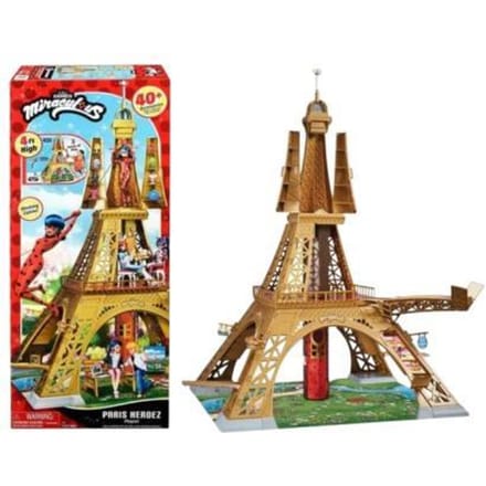 Deluxe speelset Paris - BANDAI - Miraculous - Ruim 1,20 m met accessoires