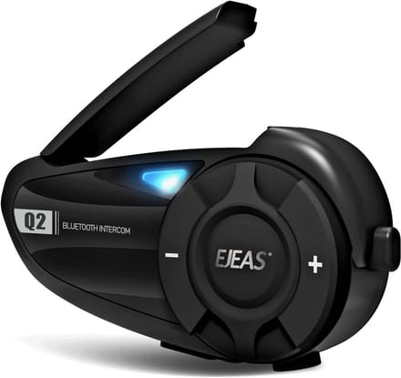 Motorhelm Intercom voor 2 Personen met Bluetooth 5.1 en Ruisonderdrukking