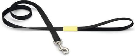 Nylon looplijn zwart 120cm x 20mm