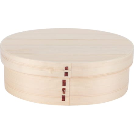 17.5x13.5cm Lunchbox Houten Bento Box Draagbare Voedselcontainer voor Studenten WerkerGeschilderd beige