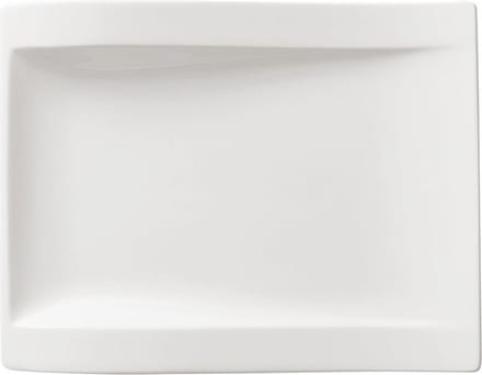 Villeroy & Boch NewWave Ontbijtbord - 26 x 20 cm - Wit