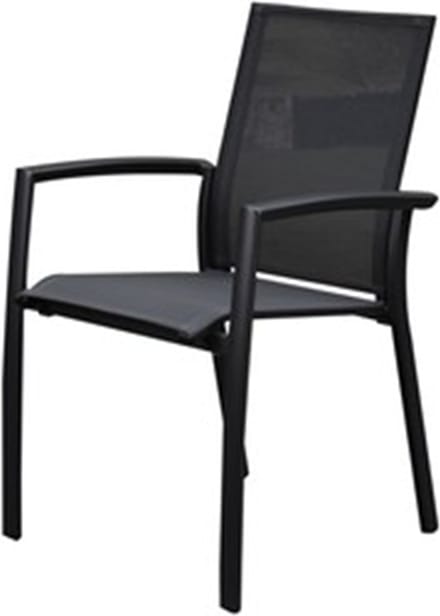 Malaga Angora dining tuinset 220x100x74,5 cm 7 delig aluminium