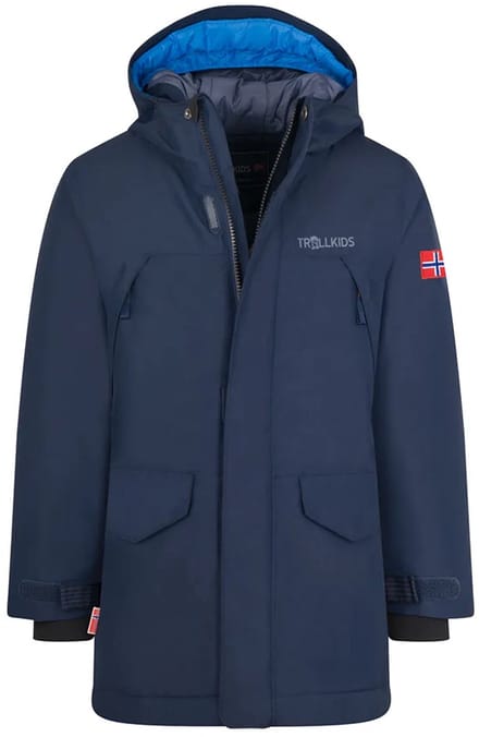 Trollkids Harstad Jas Blauw 140 cm Kinderen