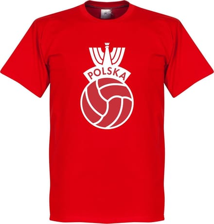 Polen Vintage Logo T-Shirt - Rood - L