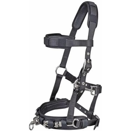 Nylon hoofdstel voor paard HKM Kate