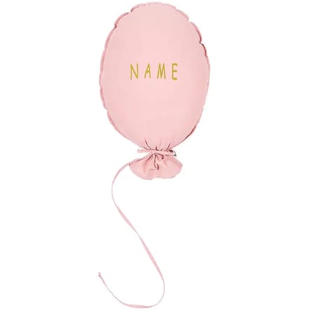 Persoonlijk kussen ballon dusty pink Malomi Kids