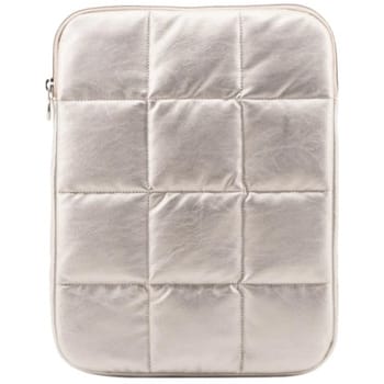 Tinne + mia laptoptas, 13", senna puffy, zilver