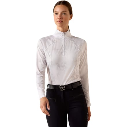 Damestrui met 1/4 rits Ariat Sunstopper 3.0
