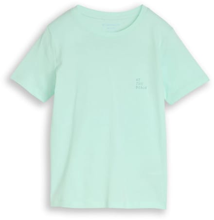 Tom Tailor - T-shirt met fotoprint - Maat 92/98 - light bay green