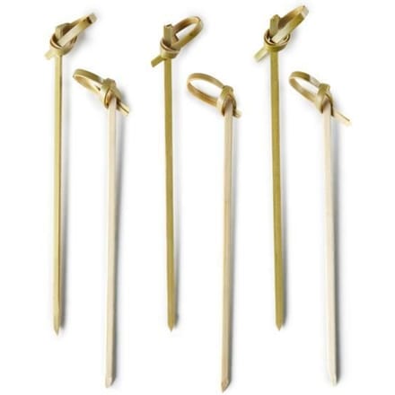 PIQUES EN BAMBOU 9 CM - PAQUET DE 50 UNITES