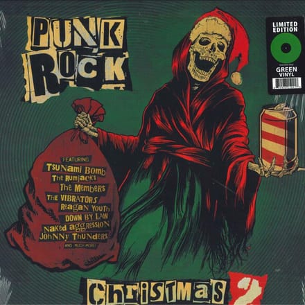 LP Record VARIOUS - Punk Rock Christmas 2 CLO1504 Cleopatra 2021 US Rock brown