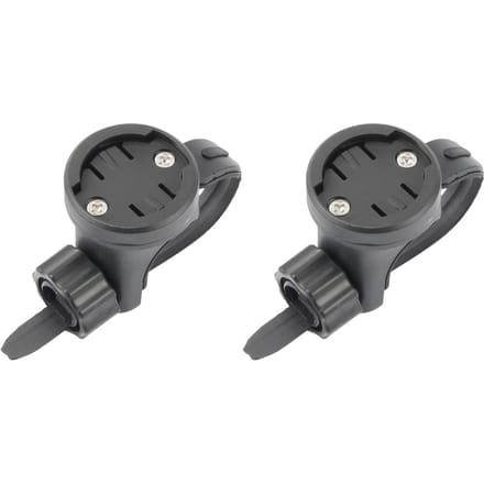 One Piece 2 Pcs Support Universel pour Ordinateur de Vélo sur Guidon Support pour Vélo de Route Antidérapant Convient pour Garmin Varia Radar Feu Arrière Support Rotatif 2PCS