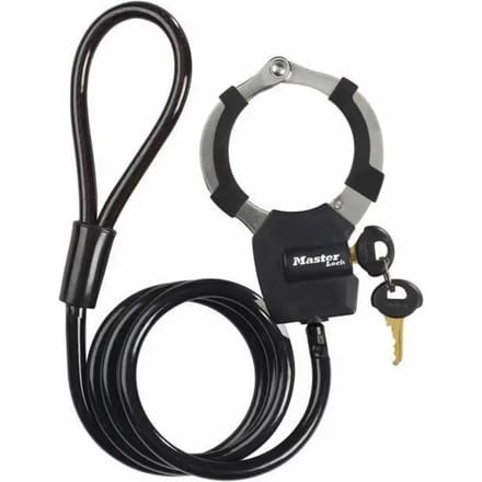 Street Cuff®-kabelslot van 1 m lang met een diameter van 8 mm; met sleutels