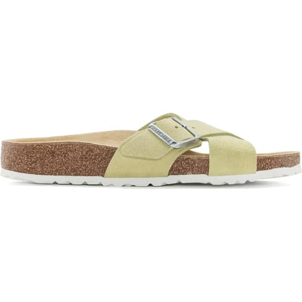 Damessandalen van suède leer Birkenstock Siena