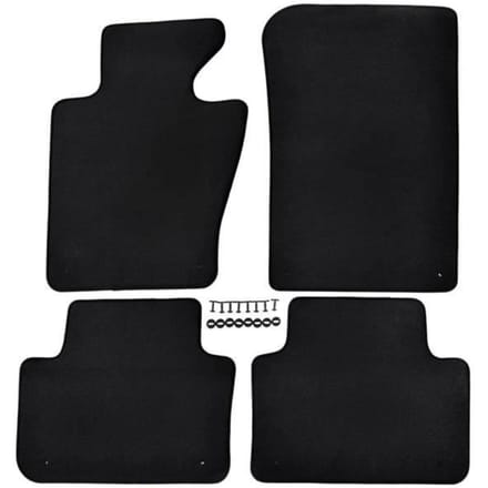 Vloermatten - BMW - X3 E83 - Zwart - 4 stuks - Antislip en waterdicht