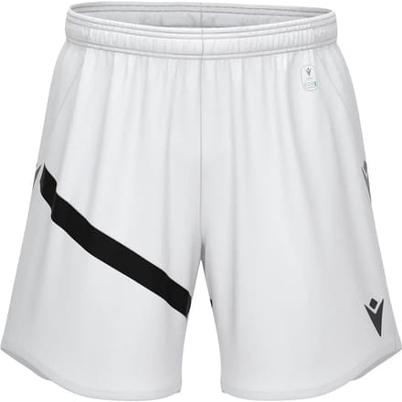Macron Shen Eco Short Heren - Wit / Zwart | Maat: L