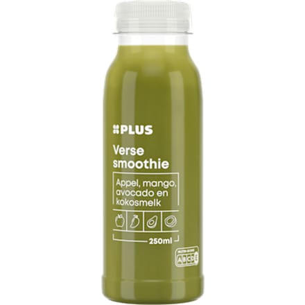Verse smoothie appel avocado kokos
