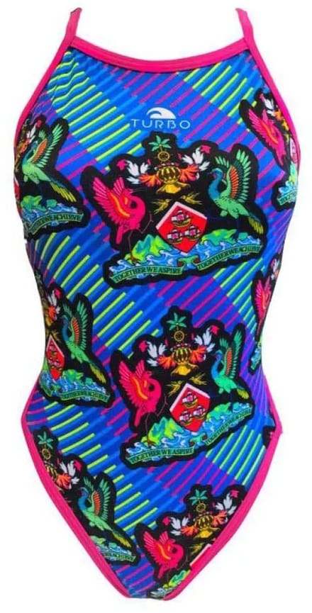 Turbo Emblem Revolution Zwemkleding Blauw M Vrouw