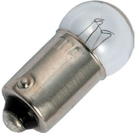Signaallamp BA9S 6V 0.6W - 100 mAh - Per stuk - G11 Gloeilamp Ø11mm - 24mm - 2500K - Dimbaar