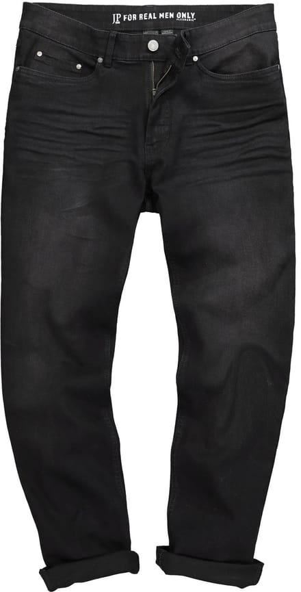 JP 1880 - Heren - Jeans FLEXNAMIC® denim 5-pocket Regular-Fit - Zwart - Maat 68