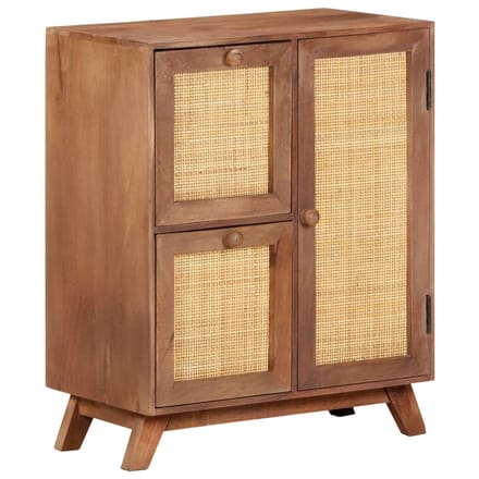 vidaXL - Dressoir - 60x35x75 - cm - massief - mangohout