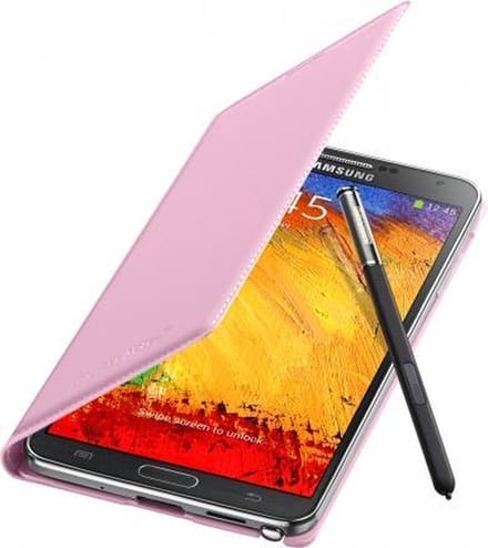 Samsung Flip Wallet voor de Samsung Jet Note 3 - Roze