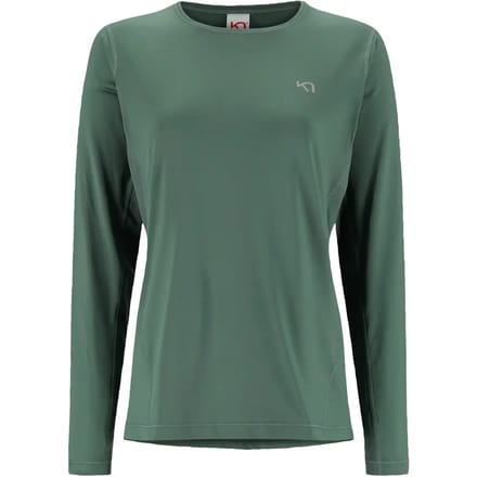 Kari Traa Nora 2.0 T-shirt Met Lange Mouwen Groen S Vrouw
