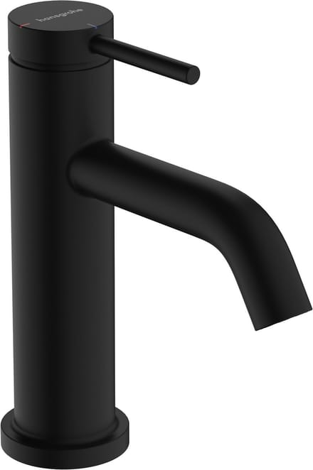 hansgrohe Tecturis S ééngreeps wastafelkraan 80 CoolStart met trekwaste mat wit