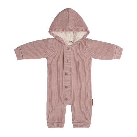Baby's Only Overall teddy Soul - Oud Roze - 74 - 100% ecologisch katoen - GOTS