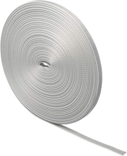 Schellenberg 11421 Rolluikband 14 mm x 50 m System MINI, rolluikband, webbing, rolluiktape, grijs
