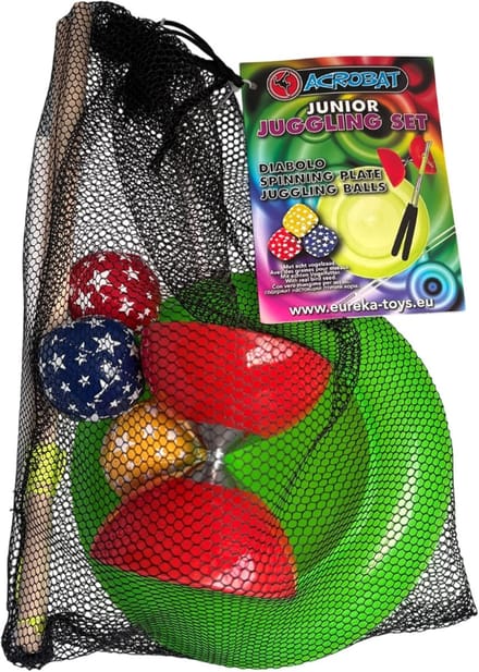 Jongleer Set - Behendigheid Set - Nieuwe Vaardigheden Leren - Compleet Starterspakket - 30 x 14 x 25 cm