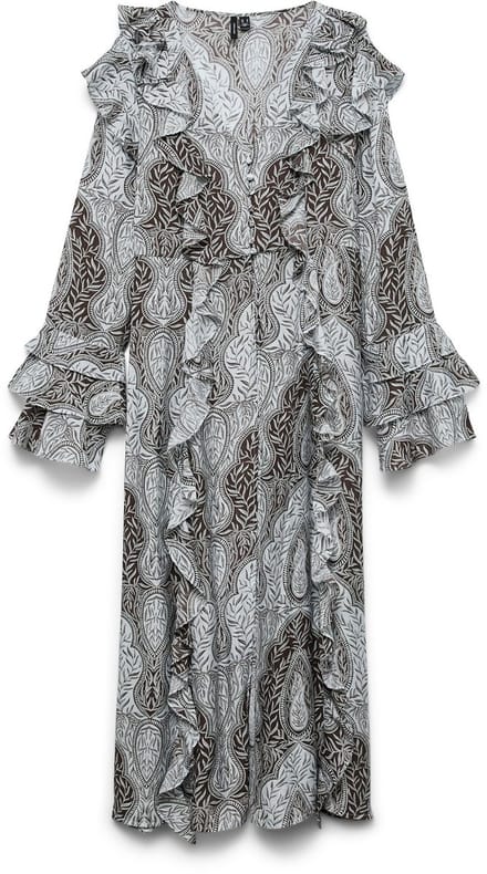 VERO MODA - VMTARA LS LONG CARDIGAN WVN EXP - Dames - Cardigans