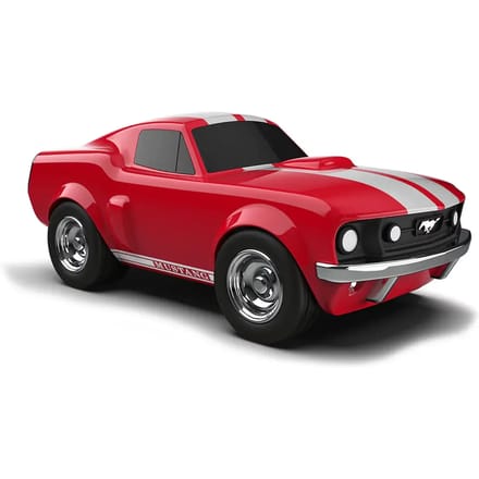 BAGHERA Speelgoedauto - Ford Mustang Rood - 19X9,5X7,5Cm - In Geschenkdoos - 3 Jaar